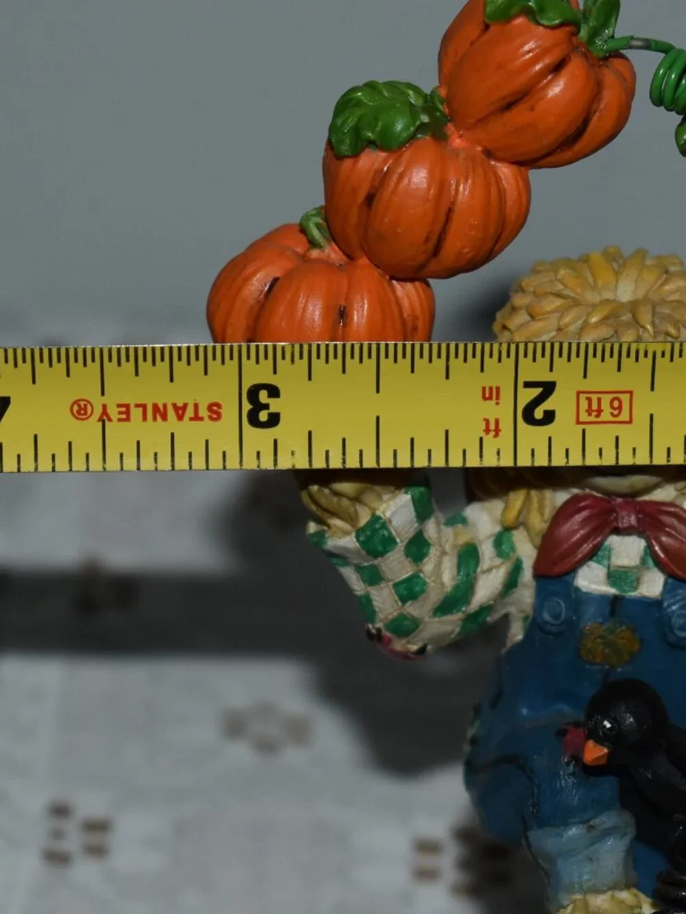 Vintage Papel Giftware Harvest Fall Halloween Collectable Figurine Lot Set of 3